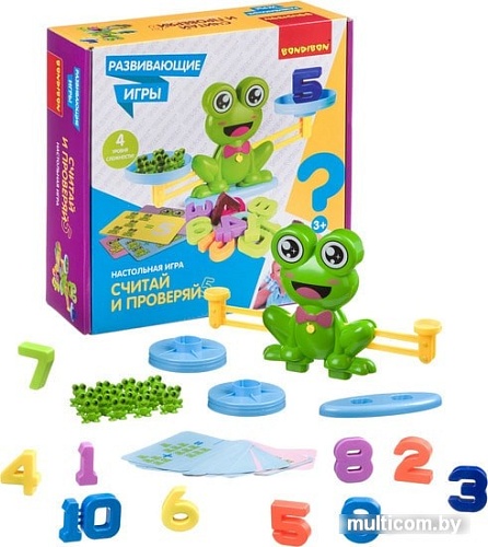 Развивающая игра Bondibon Считай и проверяй ВВ4674