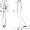 Душевая лейка Lemark LM8120C