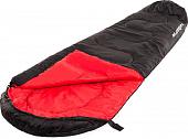 Спальный мешок Acamper Кокон 150г/м2 (черный/красный)
