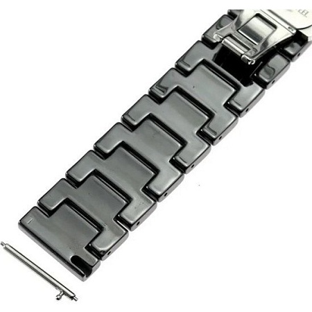 Браслет Rumi Ceramic 22 мм (полночный черный)