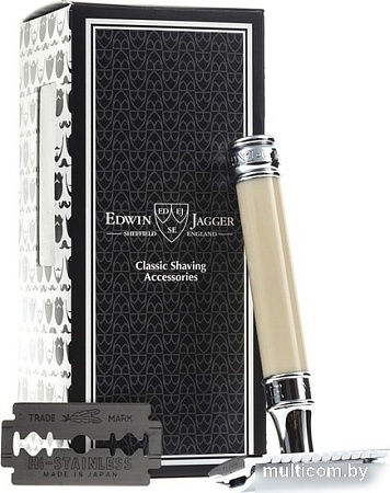 Бритвенный станок Edwin Jagger DE87BL Т-образный