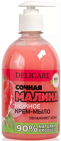 Delicare Мыло жидкое Body Fresh Малина (500 мл)