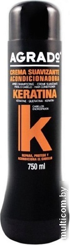 Кондиционер Agrado с кератином для вьющихся волос Keratin Hair Conditioner 750 мл