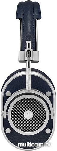 Наушники Master & Dynamic MH40 (серебристый/синий)
