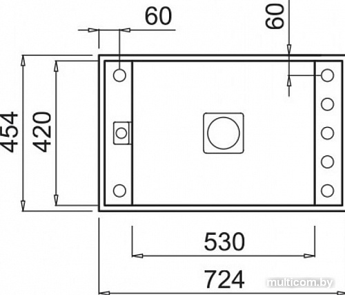 Кухонная мойка Elleci Value 130 Undermount White K96