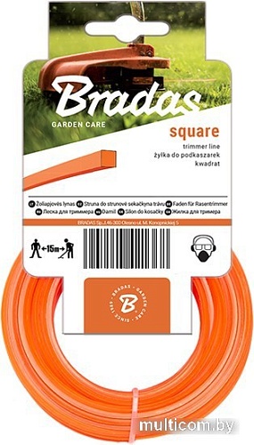 Леска для триммера Bradas Trimmer ZTK27100K (квадрат)