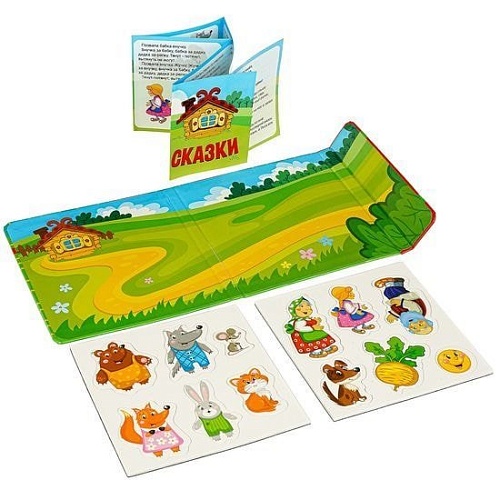 Развивающая игра Bondibon Магнитные сказки Колобок и репка ВВ4236