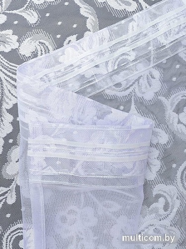 Тюль Amore Mio Жаккардовая 6PL 37891-01 3x2.7 м 92111 (белый)