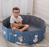 Сухой бассейн UNIX kids Kids Smile 100 см (blue)