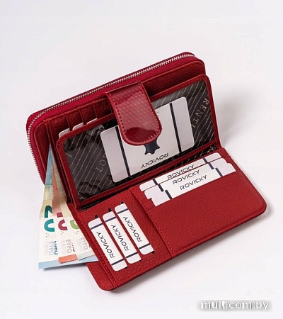 Кошелек Cedar Lorenti 76116-SBR-RFID (красный)