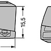 Клемма Wago 224-101 (100шт)