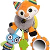 Погремушка с прорезывателем Biba Toys Лисенок и друзья WF223