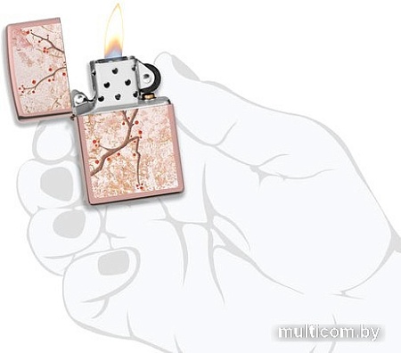 Зажигалка Zippo Classic High Polish Rose Gold Eastern 49486