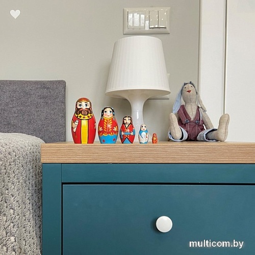 Развивающая игра Брестская Матрешка Сказка о царе Салтане (набор 5 шт)