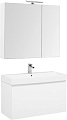 Мебель для ванных комнат Aquanet Комплект Йорк 100 00203645 (белый)