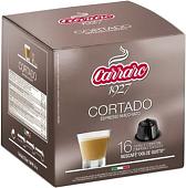 Кофе в капсулах Carraro Cortado в капсулах Dolce Gusto 16 шт
