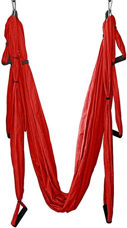 Гамак для йоги Midzumi Yoga Fly (красный)
