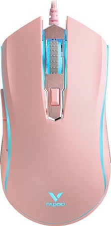 Игровая мышь Rapoo V25S 2022 (розовый)