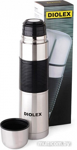 Термос Diolex DXR-1000-1 1л (серебристый)