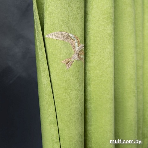 Комплект штор Pasionaria Либерти 290x230 (2 шт, зеленый)