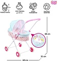 Коляска для кукол Happy Valley Универсальная SL-02679B 4386162