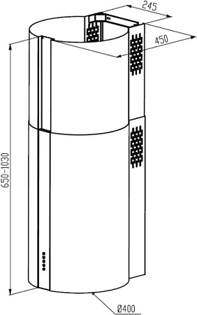 Meferi TUBE40WH Comfort Plus