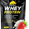 Протеин Prime Kraft Whey Protein с витаминами и минералами (900г, клубничный йогурт)