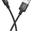 Кабель Hoco X14 Times speed USB Type-A - MicroUSB (2 м, черный)