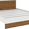Кровать Doma Modul 160x200 (белый/дуб крафт)