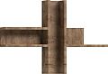 Полка Глазов Кристи (дуб табачный craft)