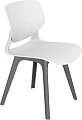 Стул Sheffilton SHT-ST59/S195 (белый/темно-серый)