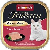 Консервированный корм для кошек Animonda Vom Feinsten Adult Mildes Menu с индейкой и томатами 100 г
