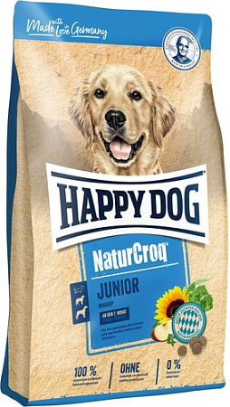 Сухой корм для собак Happy Dog NaturCroq Junior 4 кг