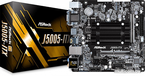 Материнская плата ASRock J5005-ITX