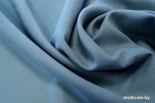 Комплект штор Decoretto Морская волна ХМВ-K36 4.5x2.6 м (синий, 2 шт)