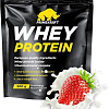 Протеин Prime Kraft Whey Protein с витаминами и минералами (500г, клубничный йогурт)