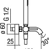 Смеситель Nobili Acquerelli AQ93110CR
