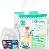 Трусики-подгузники Offspring XXL 15-23кг Рыбки (24 шт)