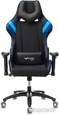 Кресло Бюрократ Viking 4 Aero Blue Edition (черный)