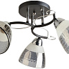 Люстра средней высоты Mirastyle BL-8224/3 BK+CR