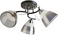 Люстра средней высоты Mirastyle BL-8224/3 BK+CR