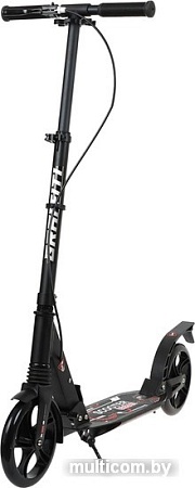 Двухколесный детский самокат Graffiti 1738611 (черный)