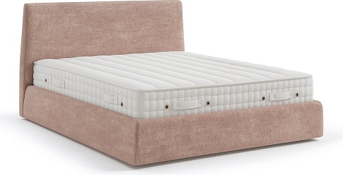 Кровать Sonit Pegaso 120x200 с ПМ велюр River (07 пыльная роза)