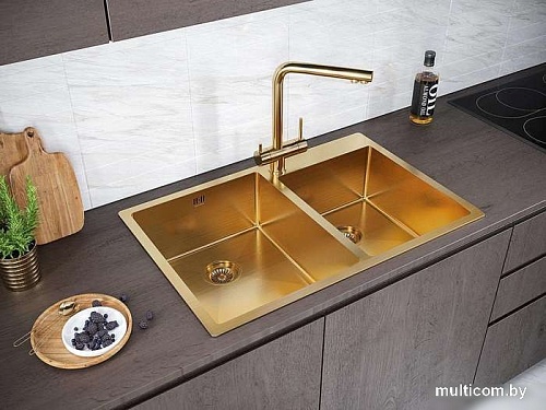 Кухонная мойка Paulmark PM237851-BG