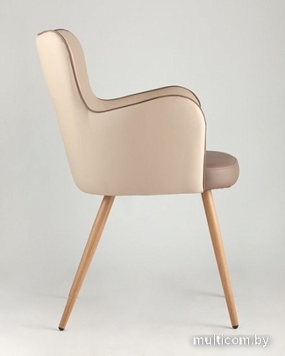 Стул с подлокотниками Stool Group Космос (коричневый)