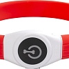 Ошейник Duvo Plus 13686/DV силиконовый, светящийся (красный)
