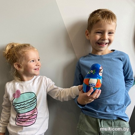 Развивающая игра Брестская Матрешка Девушка в немецком платье Dirndl (набор 7 шт)