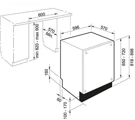 Franke FDW 612 E6P A++