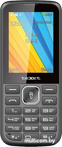 Мобильный телефон TeXet TM-213 (черный)