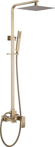 Душевая система Abber Wasserfall AF8616G (золото матовое)